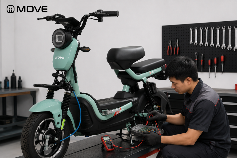 Kiểm tra IC xe điện