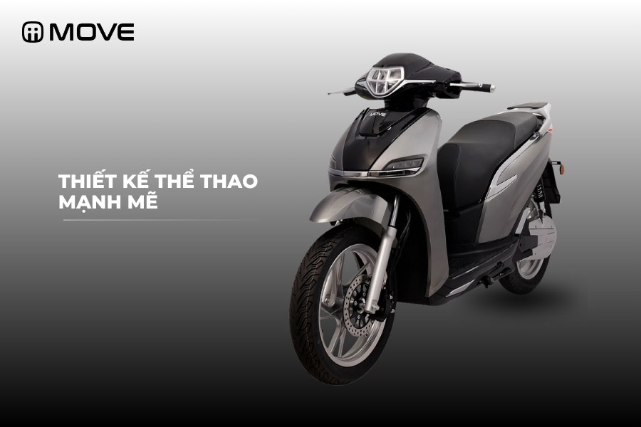 Thiết kế xe máy điện MOVE BOSS