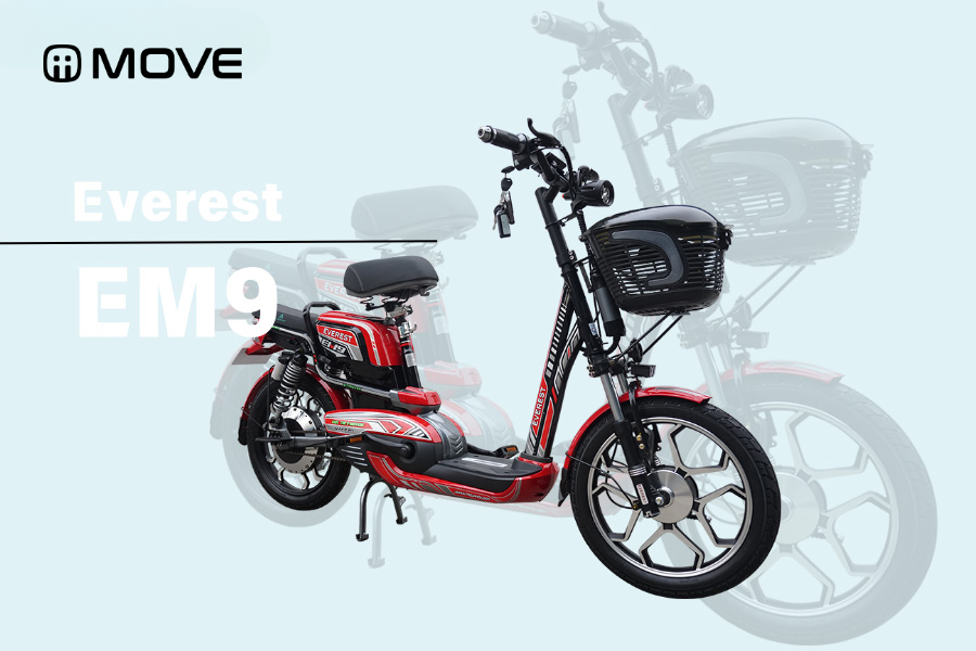 Xe đạp điện đẹp - Xe đạp điện Everest EM9