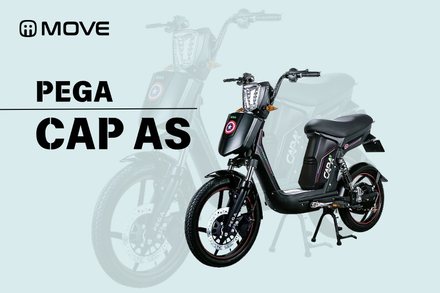 Xe đạp điện đẹp - Xe đạp điện PEGA Cap AS