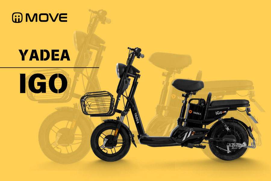 Xe đạp điện đẹp - Xe đạp điện YADEA Igo