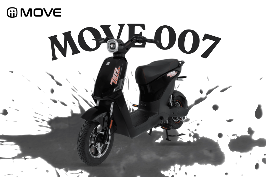 Xe đạp điện đẹp - Xe đạp điện trợ lực MOVE 007