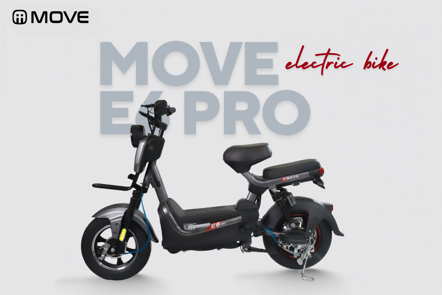 Xe đạp điện trợ lực MOVE E6 Pro