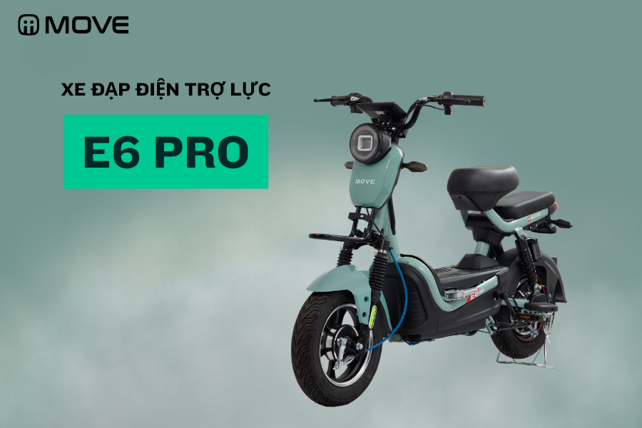 Xe đạp điện trợ lực MOVE E6 PRO