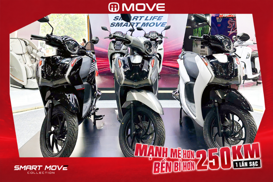 Xe máy điện MOVE Target và MOVE Target S