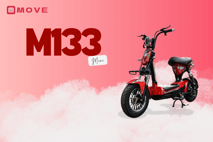 Mẫu xe đạp điện dưới 8 triệu M133 Mini