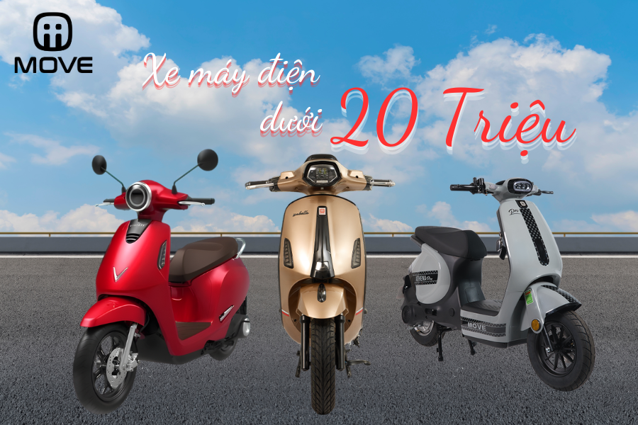 TOP 7 mẫu xe máy điện dưới 20 triệu chất lượng | Thiết kế đẹp
