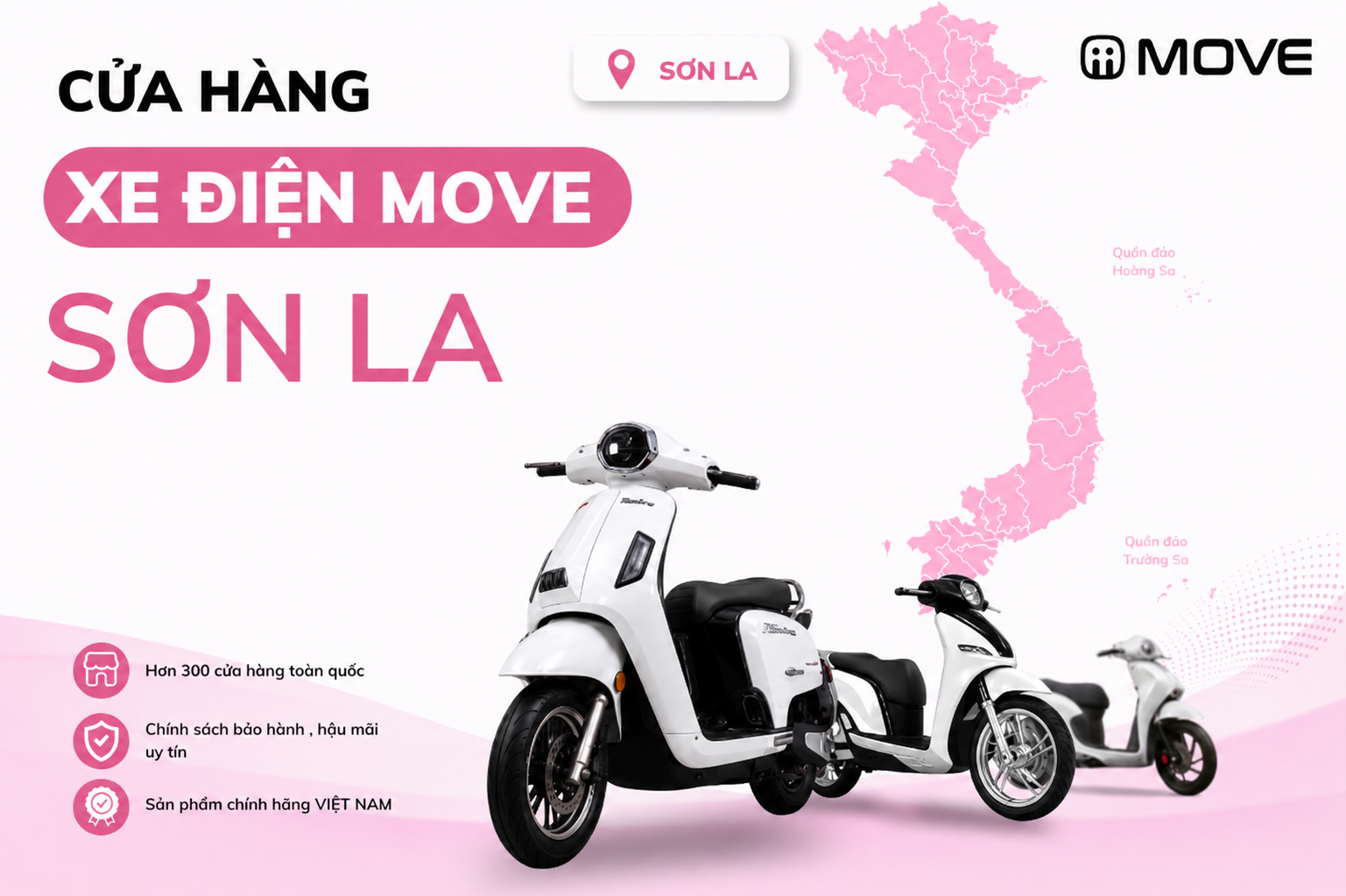 Cửa Hàng Xe Điện MOVE Chính Hãng Tại Sơn La