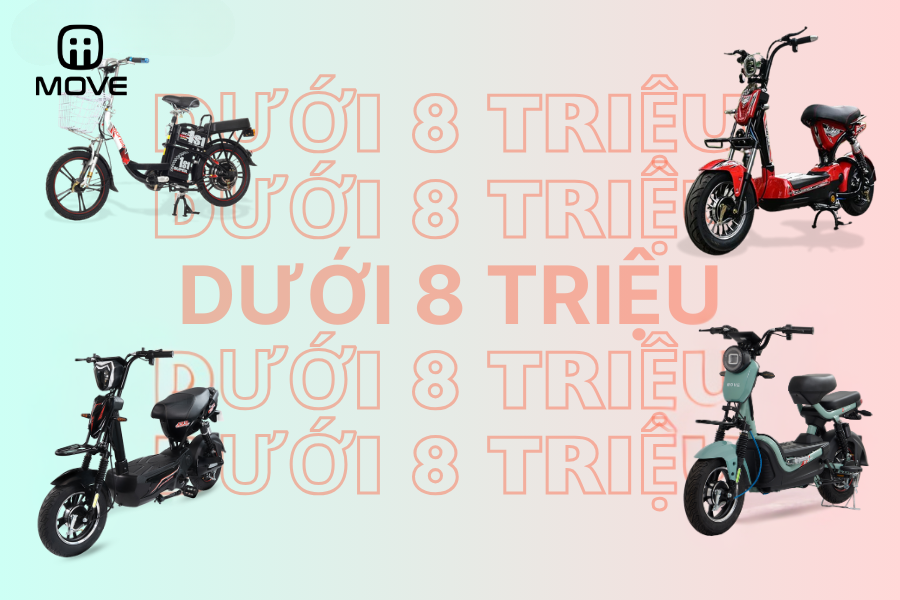 TOP 10 các mẫu xe đạp điện 8 triệu đáng mua nhất trên thị trường