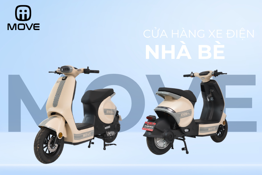 Xe điện MOVE Nhà Bè: Cửa hàng bán xe điện Nhà Bè giá tốt, chính hãng