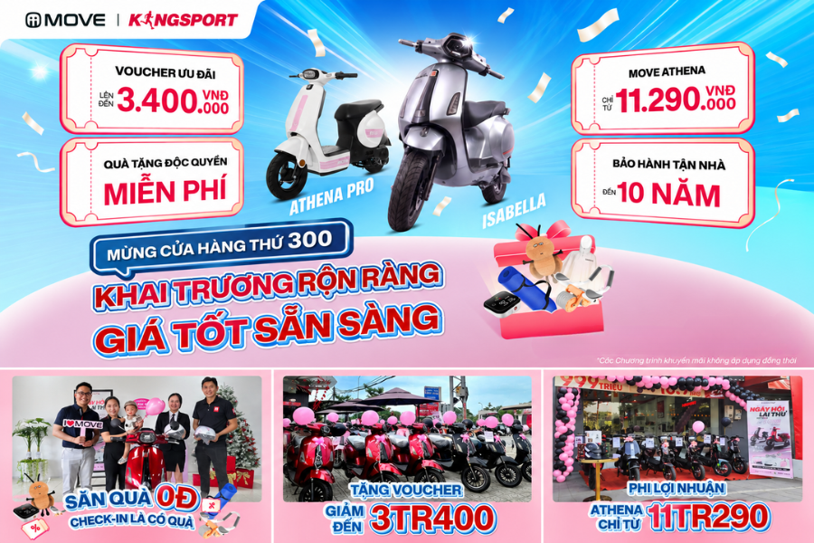 Bùng Nổ Tháng 10: Chào Đón Các Cửa Hàng MOVE Mới – Ngàn Siêu Phẩm, Vạn Deal Hời!