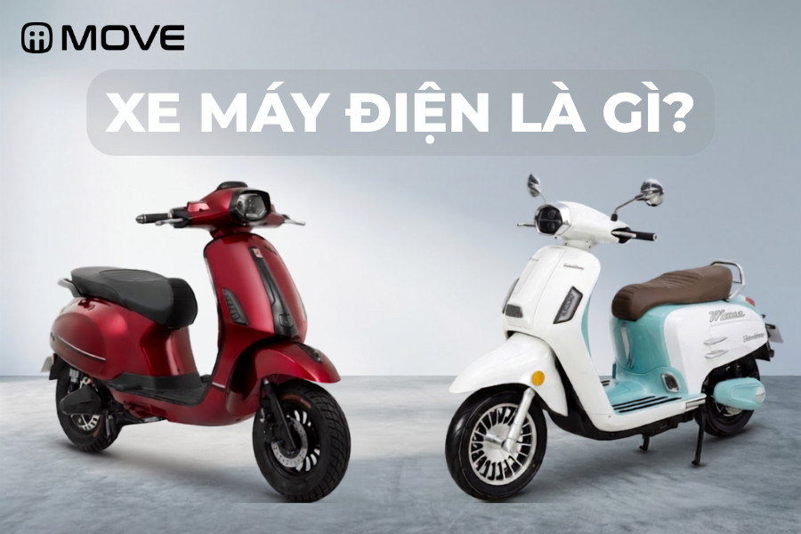 Xe máy điện là gì? Cấu tạo, nguyên lý hoạt động của xe máy điện