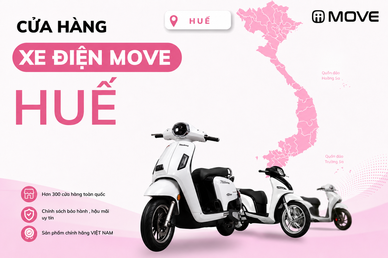 Cửa Hàng Xe Điện MOVE Chính Hãng Tại Huế