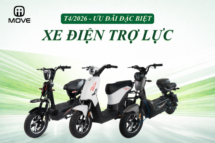 Ra Mắt Bộ Sưu Tập Xe Điện Trợ Lực – Giảm Lên Đến 1 Triệu Tháng 4/2026