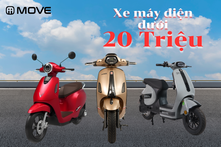 TOP 7 mẫu xe máy điện dưới 20 triệu chất lượng | Thiết kế đẹp