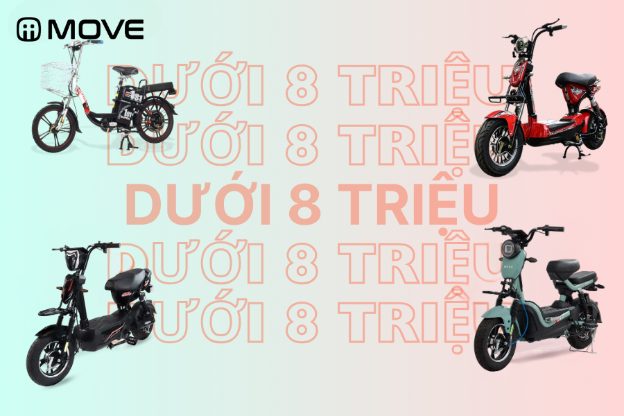 TOP 10 các mẫu xe đạp điện 8 triệu đáng mua nhất trên thị trường