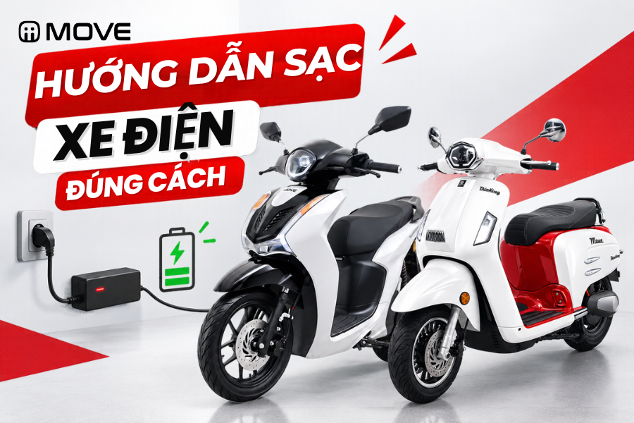 Hướng dẫn cách sạc xe điện đúng cách, tăng tuổi thọ
