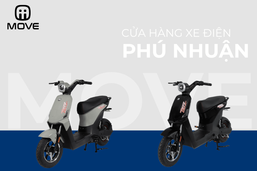Xe điện MOVE Phú Nhuận: Cửa hàng bán xe điện Phú Nhuận giá tốt, chính hãng