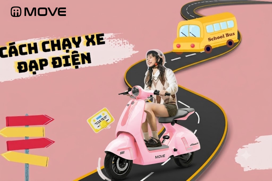 Hướng dẫn cách chạy xe đạp điện an toàn cho người mới