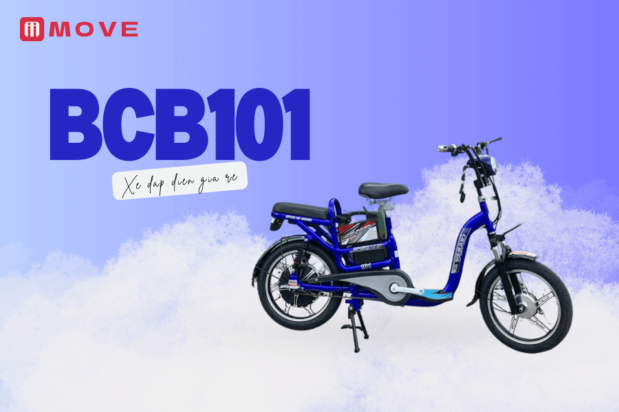 Mẫu xe đạp điện khoảng 8 triệu BCB 101