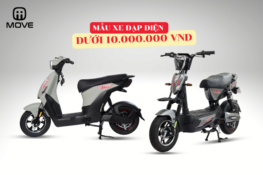 TOP 6 xe đạp điện giá rẻ dưới 10 triệu nên mua nhất hiện nay
