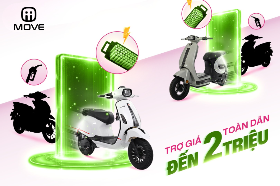 Trợ Giá Chuyển Đổi Xanh Giảm Ngay 2 Triệu Tháng 4/2026