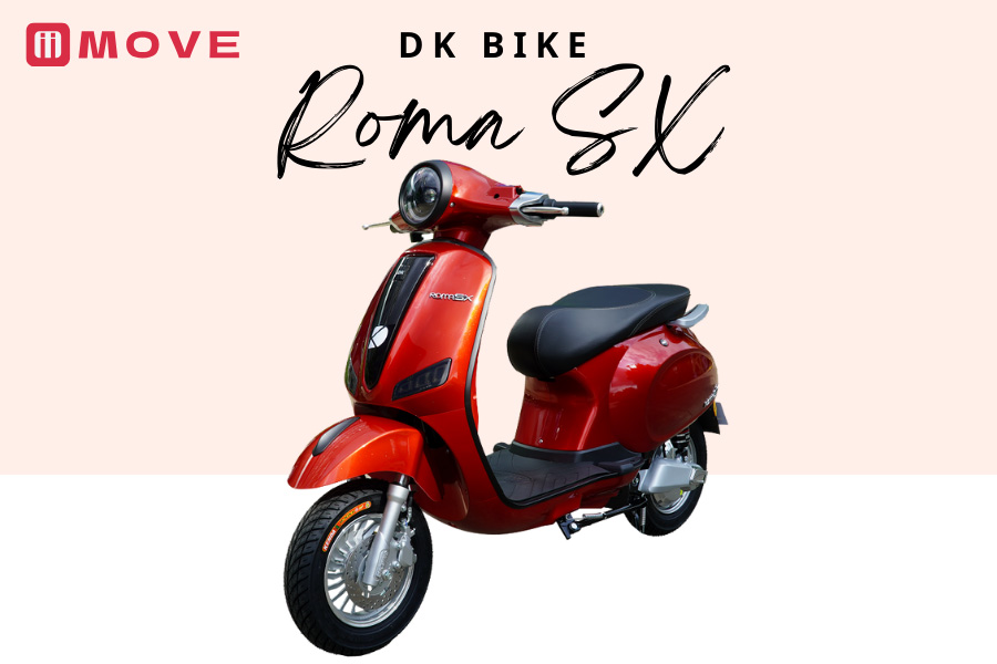 Mẫu xe máy điện DK Bike Roma SX