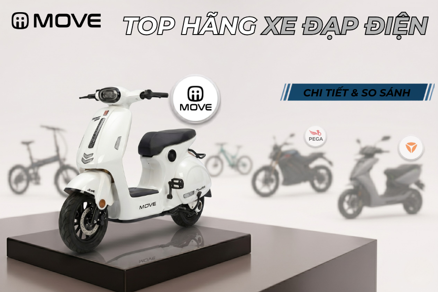 Các hãng xe đạp điện nổi tiếng trên thị trường Việt và thế giới