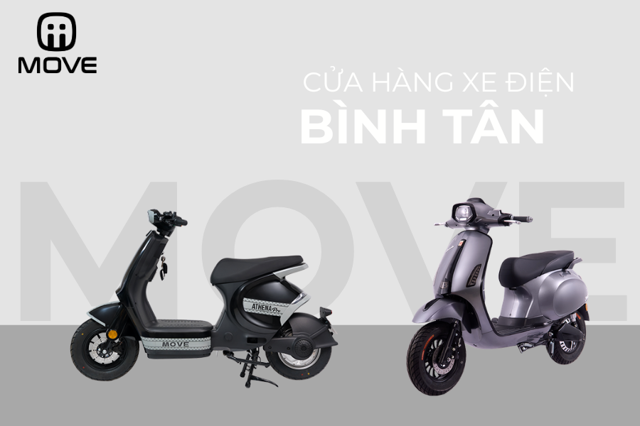 Xe điện MOVE Quận Bình Tân: Cửa hàng bán xe điện quận Bình Tân giá tốt, chính hãng